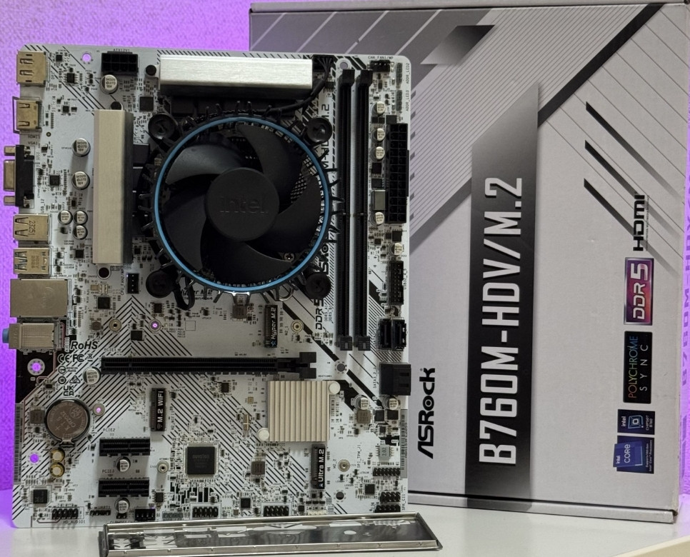 Ігровий сет Core i5 14400F, B760 материнська плата, процесор, кулер Київ - фото 4