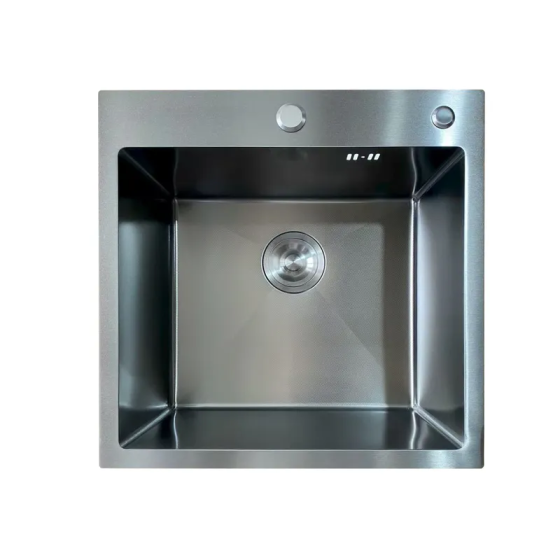 Мийка Mixxus MH5050 Micro Decor Graphite (3.0/0.8) з нерж. сталі (колір графіт) (MI8213) Київ