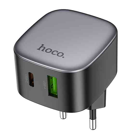 Мережевий зарядний пристрій HOCO CS32A Rise PD20W+QC3.0 charger Black (6942007617451 ) Киев