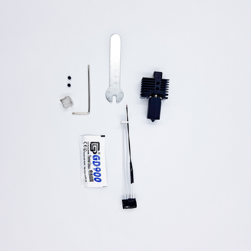 Улучшенный хотенд KINGROON для Bambulab P1P, P1S (биметаллическое горло, сопло из закаленной стали) Киев - изображение 9