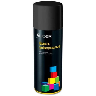 Аэрозольная краска для автомобиля SLIDER 6006 х.олива МАТ. 400мл (000023043) Винница - изображение 1