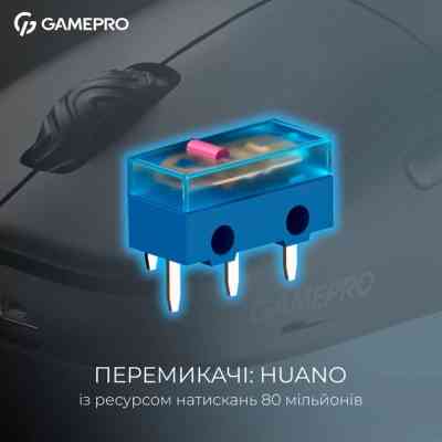 Мишка GamePro Asgard Loki Wireless/USB Black (GM022B) Вінниця