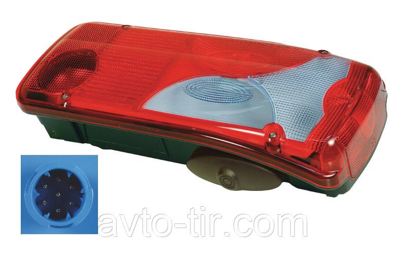 Скло заднього ліхтаря правий (R) MAN TGA / TGX / TGS / TGL / TGM / MB 81252256547 Луцьк - фото 1