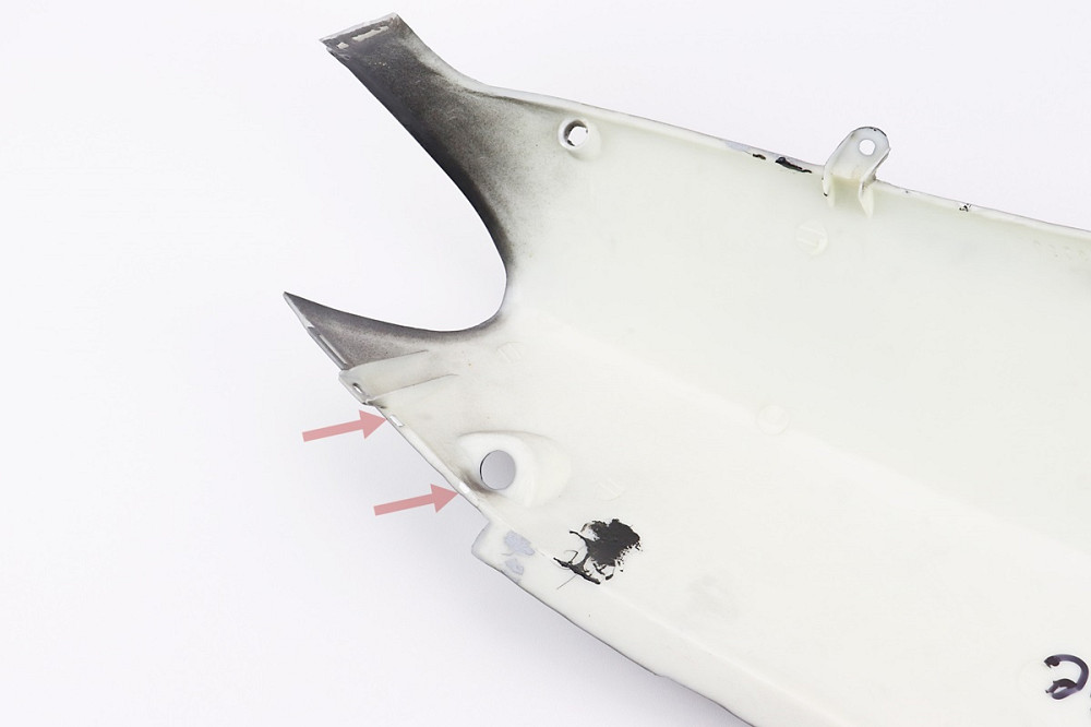 УЦІНКА STORM пластик - задній бічний правий, ЧОРНИЙ (відламане кріплення, подряпини) див.фото Київ - фото 3