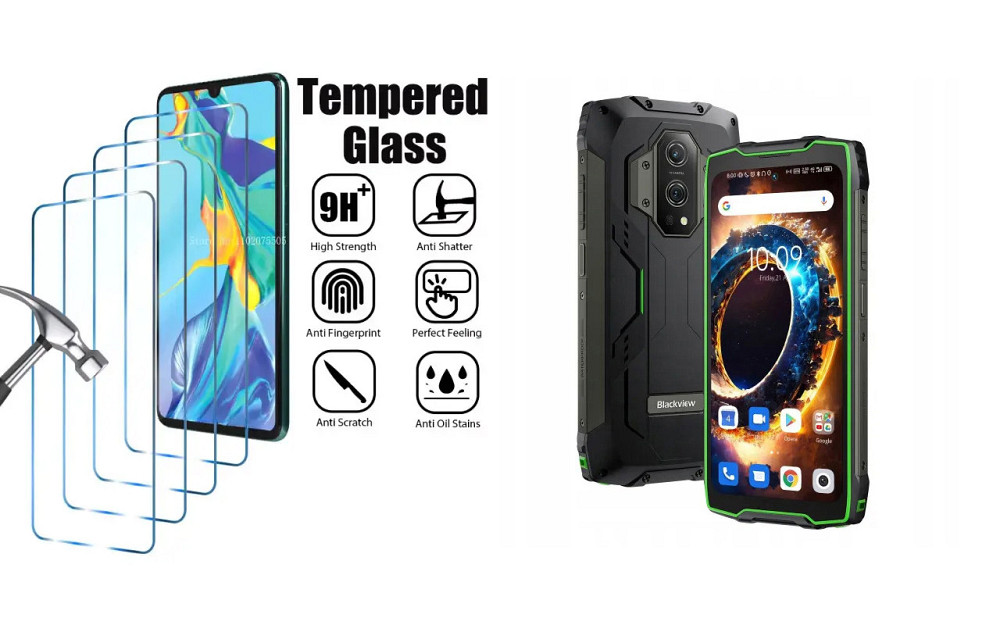 Защитное стекло ArmorGlass для Blackview BV9300, BV9300 Pro – устойчивое к царапинам и ударам Киев - изображение 1