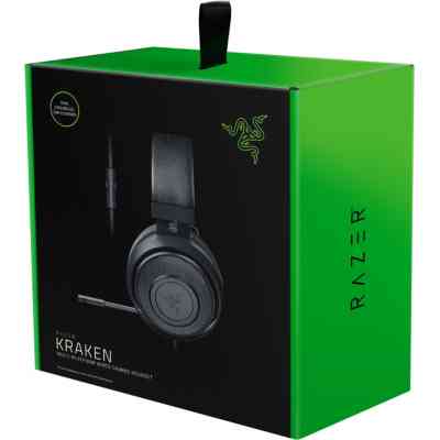 Навушники Razer Kraken Black (RZ04-02830100-R3U1) Вінниця