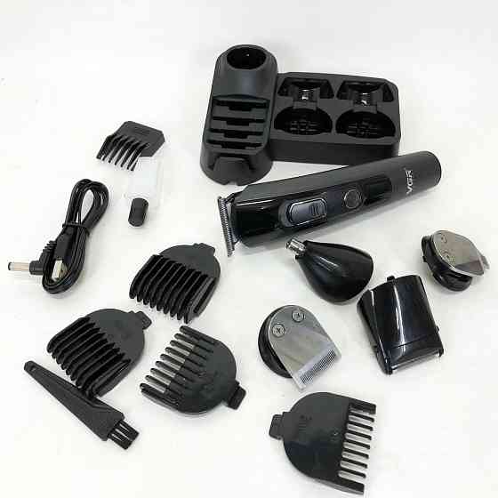 Професійна машинка для стрижки волосся на акумуляторі VGR, Машинка для стрижки посіченого волосся FG-88 Івано-Франківськ