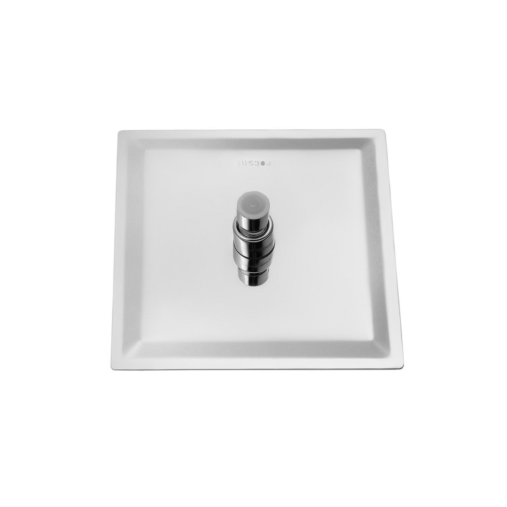 Лійка для верхнього душу Kroner KRP Edelstahl Kubus - ESG720-20 сатин Київ - фото 3