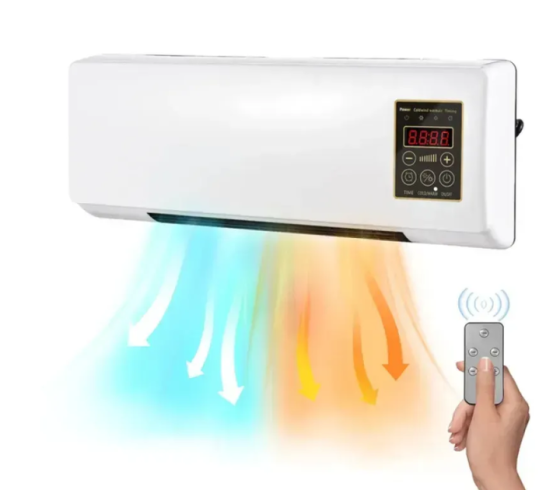 Кондиціонер настінний Alfarid Wall Mounted Mobile Air Conditioning 2 кВт 55x12x24см Білий Вінниця