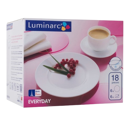 Сервіз столовий Everyday 18 предметів G0566 Luminarc Житомир
