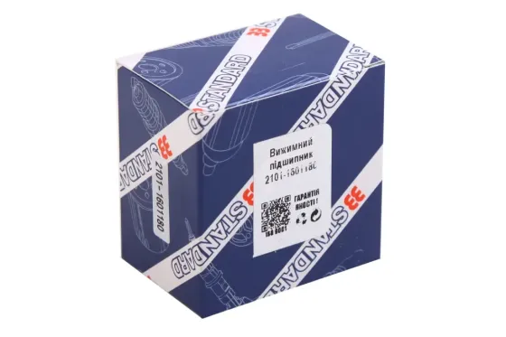 Подшипник выжимной 2101 усил. 33 Standard (пластм. муфта) Винница