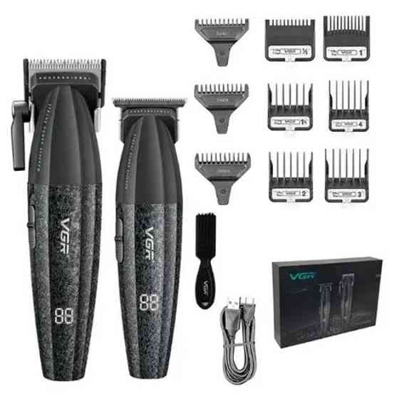 Машинка для стрижки хороша VGR V-640, Електронна машинка для стрижки Профі волосся BX-69 Львів