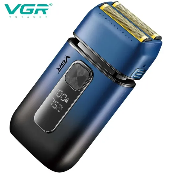 Электробритва VGR V-362 шейвер, двойное лезвие, IPX6, LED дисплей Коломыя