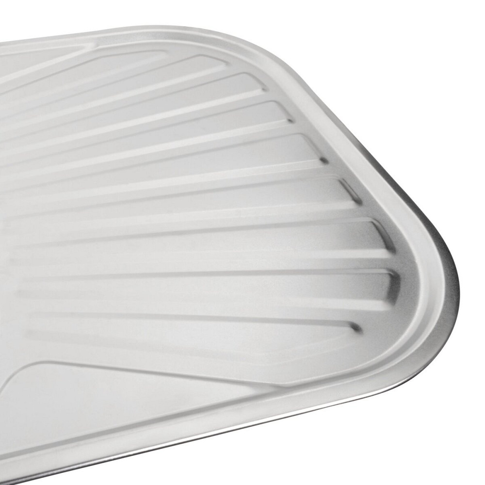 Кухонна мийка з нержавіючої сталі закруглена VALESO САТИН 7848 (0,8/180 мм) Коломыя - изображение 3