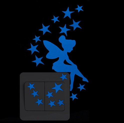 Фея наклейка светящая 10*10см Київ - фото 1