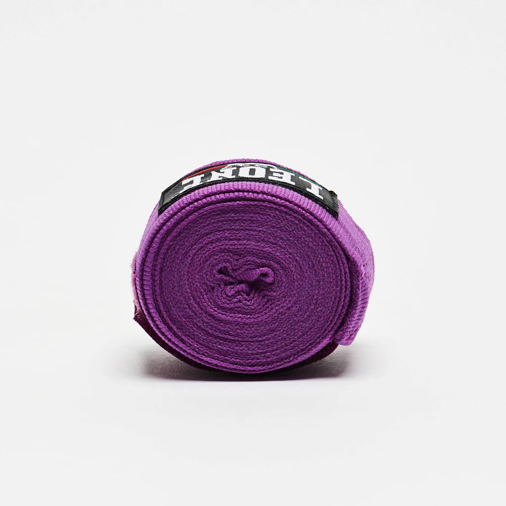 Бинти для боксу Leone AB705 Purple 3.5m Каменское - изображение 3