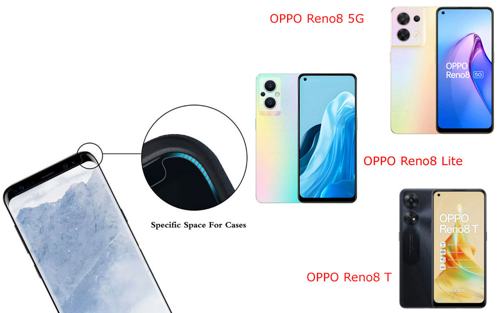 Захисне скло HyperGlass Pro для OPPO Reno8 5G, Reno8 Lite, Reno8 T – максимальна чутливість та захист Київ - фото 3