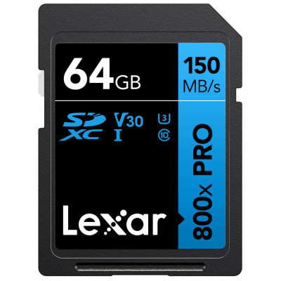 Карта памяти Lexar 64GB SDXC class 10 UHS-I (LSD0800P064G-BNNNG) Винница - изображение 1