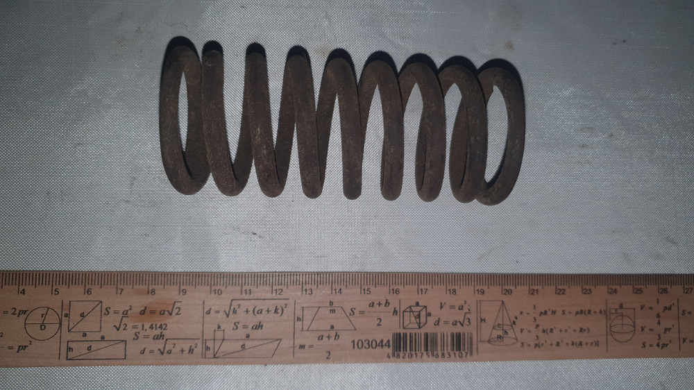 Пружина сжатия 44х102х5.5 мм. СССР. Харьков - изображение 2