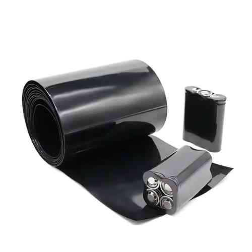 Термозбіжна трубка ПВХ 130x0.15мм, 1м, чорна Вінниця