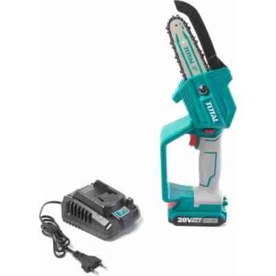 Цепная пила Total TGSLI20581 мини, акум., 20В, 2Ah, шина 13см (TGSLI20581) Винница