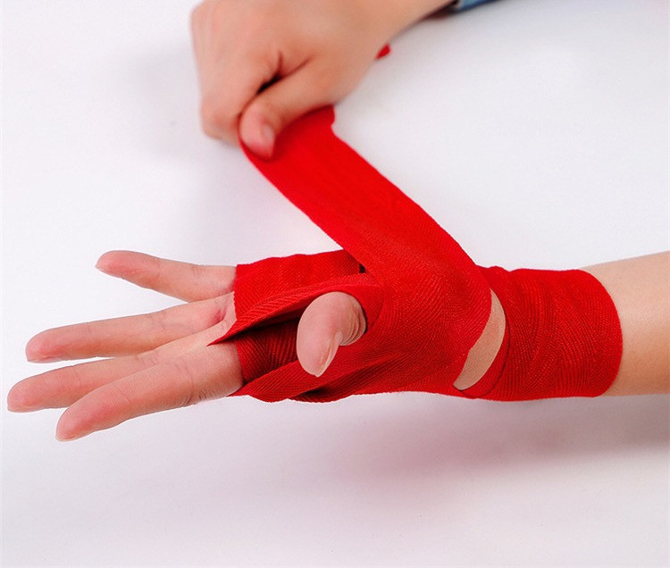 Бинти для боксу PowerPlay 3046 Червоні (3м) Кам'янське - фото 7