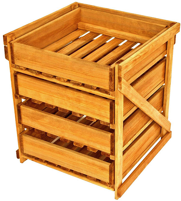 Стелаж для овочів і фруктів "Боксвуд" каррі Миколаїв - фото 3