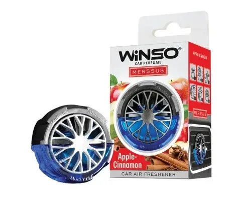 Освіжувач повітря WINSO Merssus Apple Cinnamon – теплий аромат і комфорт у салоні авто Ковель