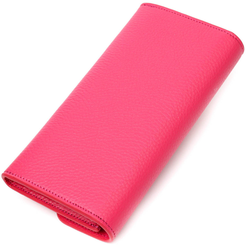 Красочный женский кошелек с монетницей на молнии из натуральной кожи Tony Bellucci 21979 Фуксия Киев - изображение 2