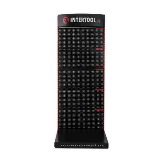 Стенд приставний INTERTOOL (чорний) (комплект із 3-х частин) Львів
