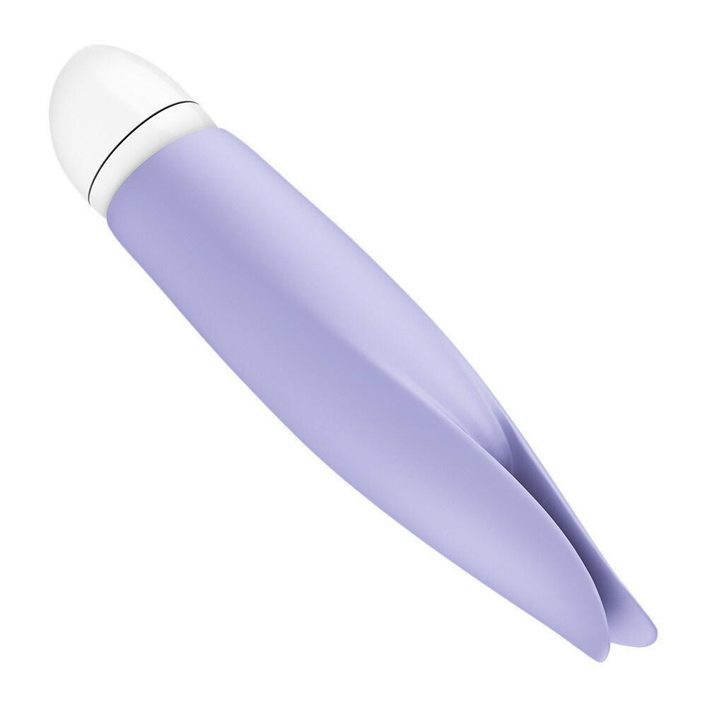 Вібратор з пелюстками Fun Factory VOLITA purple, компактний, дуже тихий, на батарейках Sex Aura Київ - фото 3