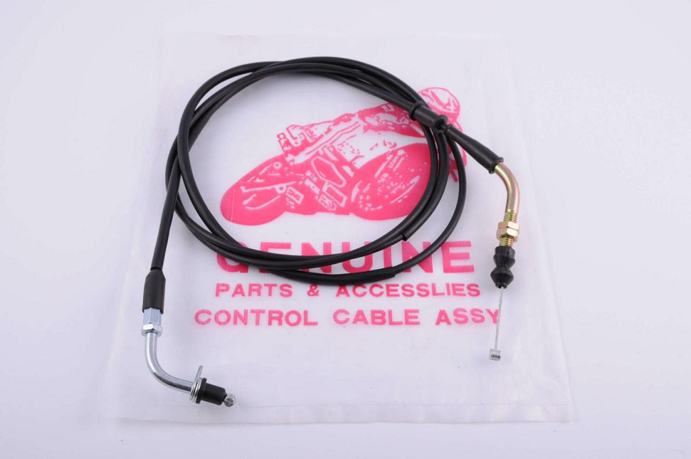 Трос газу скутер 4 Т китай 50 (гайка-пластинка) (194 см, ) Мукачево - фото 1