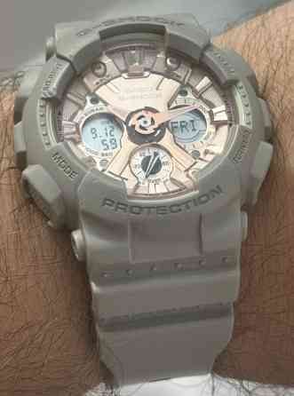 Casio G-SHOCK GMA-S120MF-8A rose gold grey. Киев