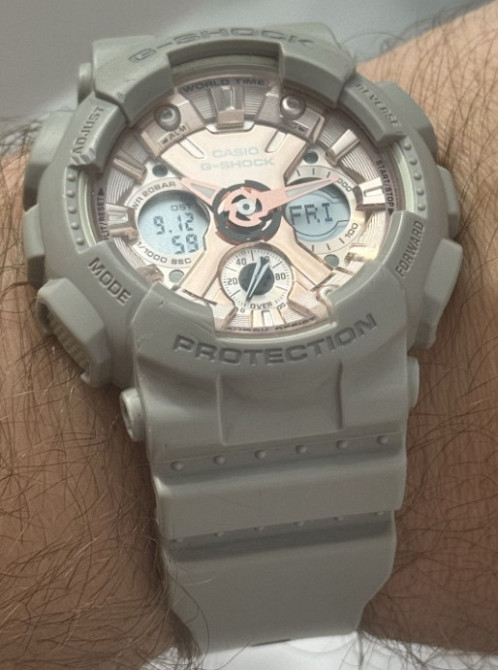 Casio G-SHOCK GMA-S120MF-8A rose gold grey. Киев - изображение 5