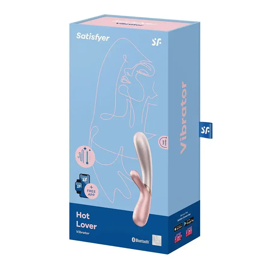Смарт вібратор-кролик із підігрівом Satisfyer Hot Lover Pink Львів - фото 6