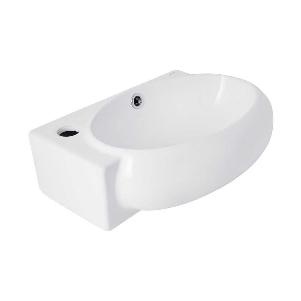 Раковина Qtap Leo 430x285x160 White QT11111008LW Киев - изображение 1
