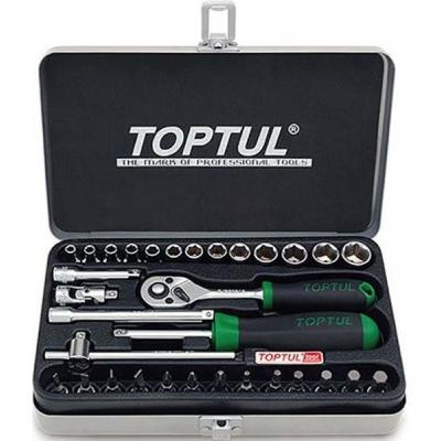 Набір інструментів Toptul професійний 1/4" 32од. (GCAD3202) Вінниця - фото 1