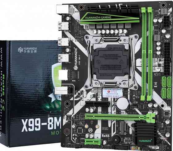 Материнская плата Huanan 8m-f microATX новая в наличии. Киев