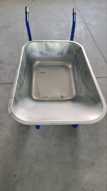 Тачка строительная Garden joys Т2КП-200 Синяя Тележка строительная Тачка двухколесная Тачка садовая Белая Церковь - изображение 6