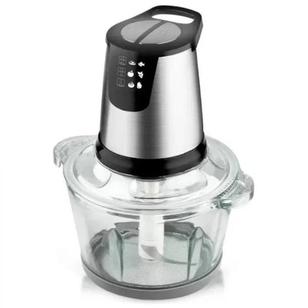 Блендер зі знімною чашею, Кухонний чоппер, Якісний блендер з чашею, Подрібнювач з 4-ма лезами XS-33 Львів - фото 1