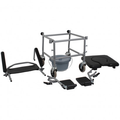 Крісло-каталка із санітарним оснащенням OSD-LW-JBS367A Дніпро - фото 3