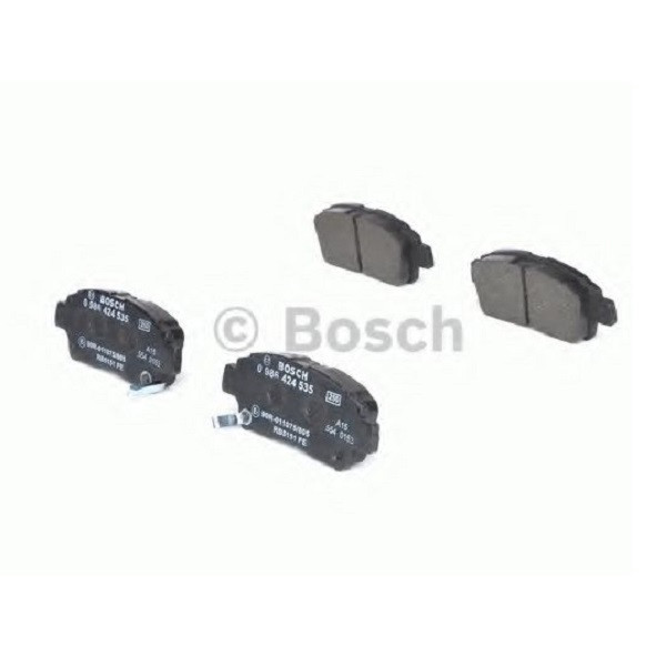 Гальмівні колодки Bosch дискові передні TOYOTA Yaris 1.0i,1.3i 16V,1.4D -05 0986424535 Харків - фото 1