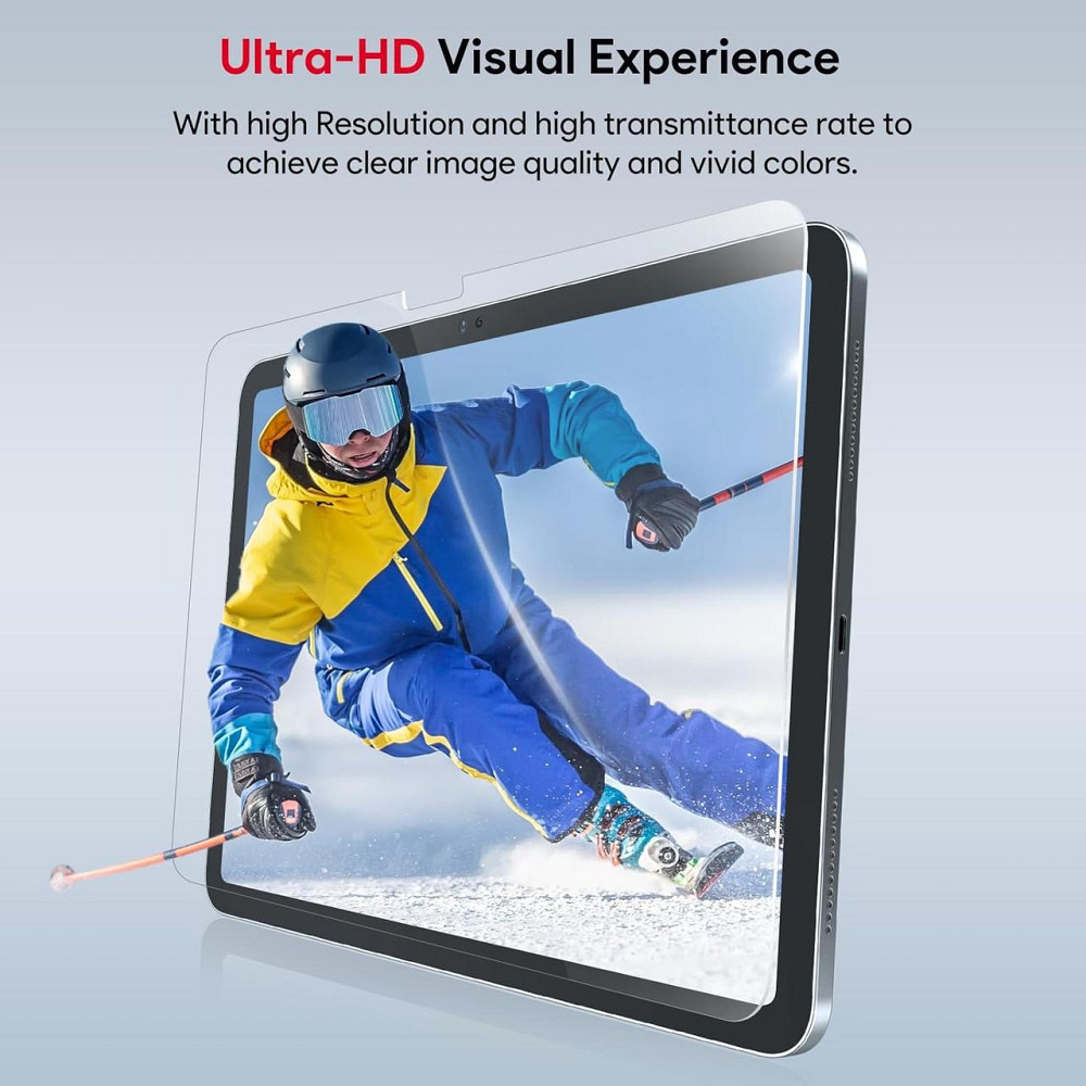 Захисне скло BERSEM для iPad 10-го/11-го покоління A16 (10,9/11 дюймів, 2022/2025) Дніпро - фото 3