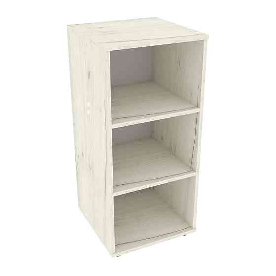 Стелаж Ketrin, Дуб Крафт Білий, 420/425/900 Львів