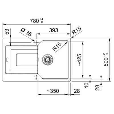 Мийка кухонна Franke Urban UBG 611-78 (114.0699.234) Вінниця