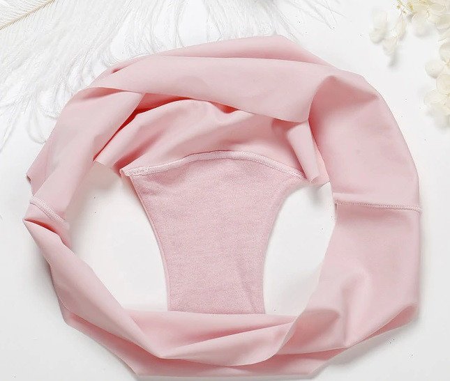 Женские бесшовные трусы XL (50 размер) - в наборе 3шт. 72% полиамид, 28% эластан Київ - фото 4