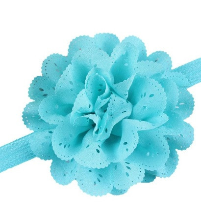 Дитяча пов`язка на голову для новонароджних one size бірюзовий Київ - фото 2