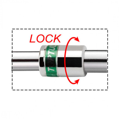 Тріскачка Toptul телескопічна 1/2" 36 зубців (GBAE0201) Вінниця - фото 3