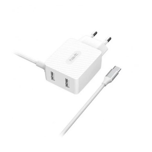 Зарядний пристрій мережевий Type-C 3,0A білий Havit HV-H144 Житомир