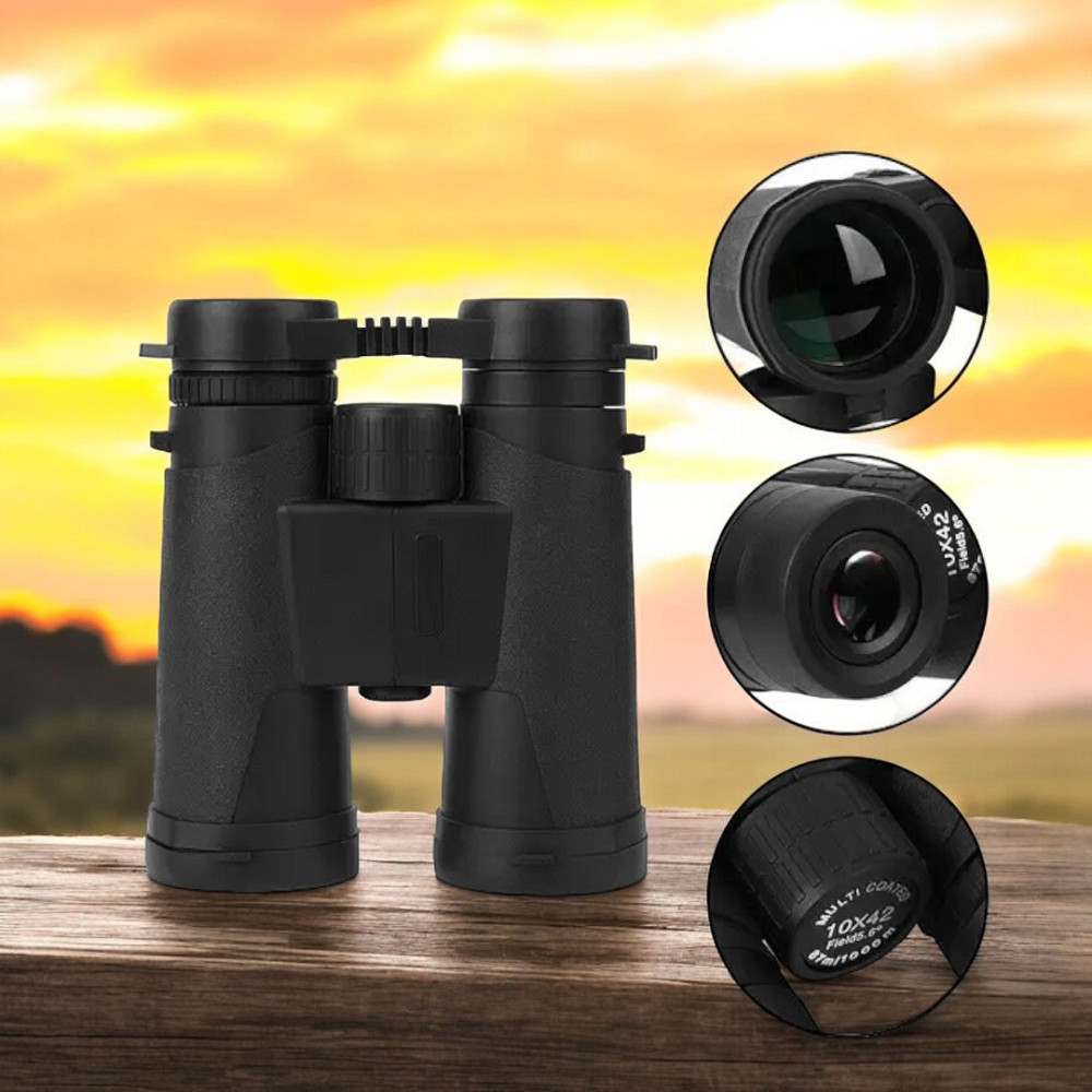 Бинокль LD 214 10x42 с линзами высокого качества, увеличением 10x, для охоты, туризма и наблюдений Одесса - изображение 1